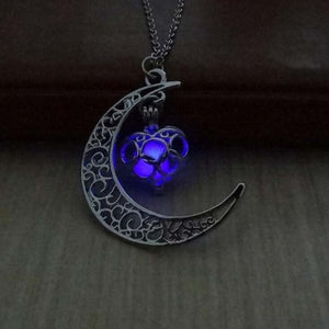 Glowing Moon Gem Necklace