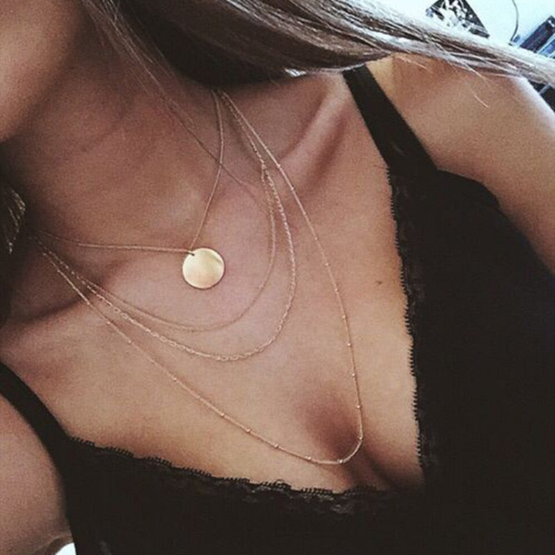 Layered Choker Necklaces