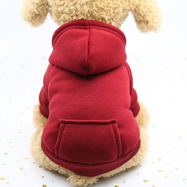 Dog Hoodies Pet Clothes For Dogs Coat Jackets Cotton Dog Clothes Puppy Pet Overalls For Dogs Costume Cat Clothing Pets Outfits