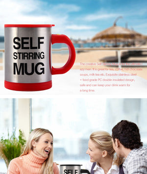 Self Stirring Coffee Mug