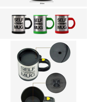 Self Stirring Coffee Mug