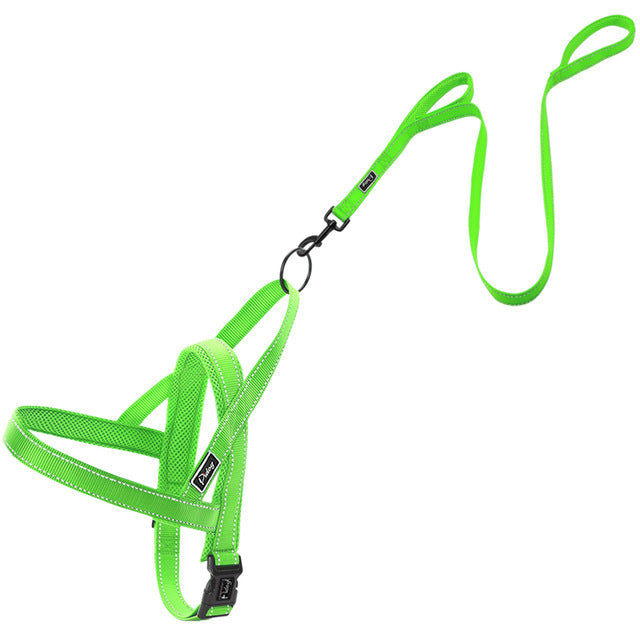 No Pull Reflective Dog Harness Leash