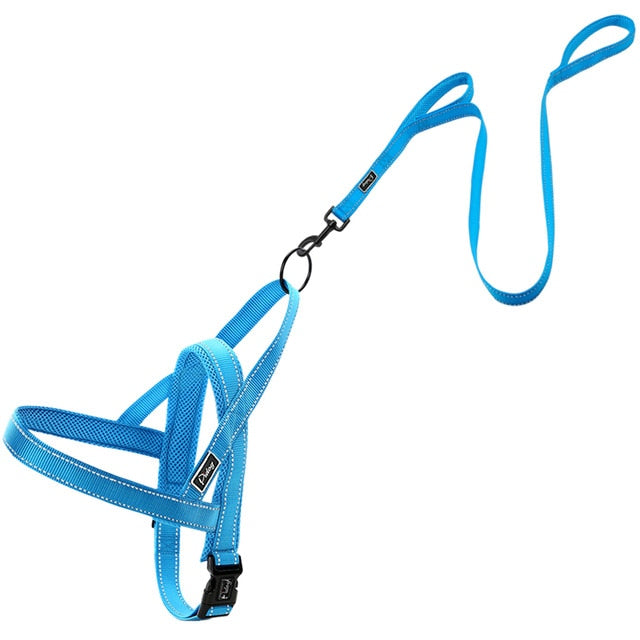 No Pull Reflective Dog Harness Leash