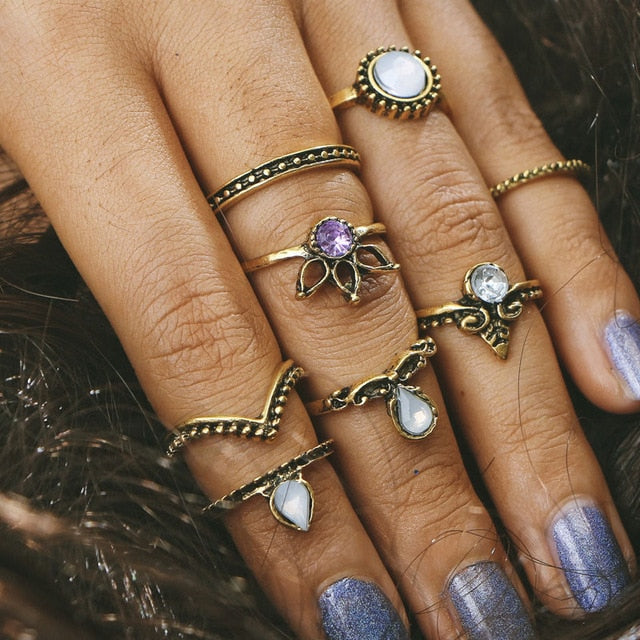 Gypsy Styled Adjustable Rings