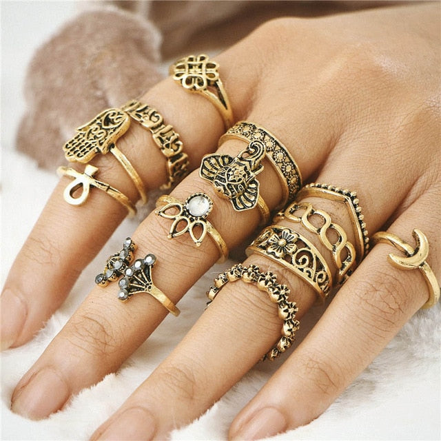 Gypsy Styled Adjustable Rings