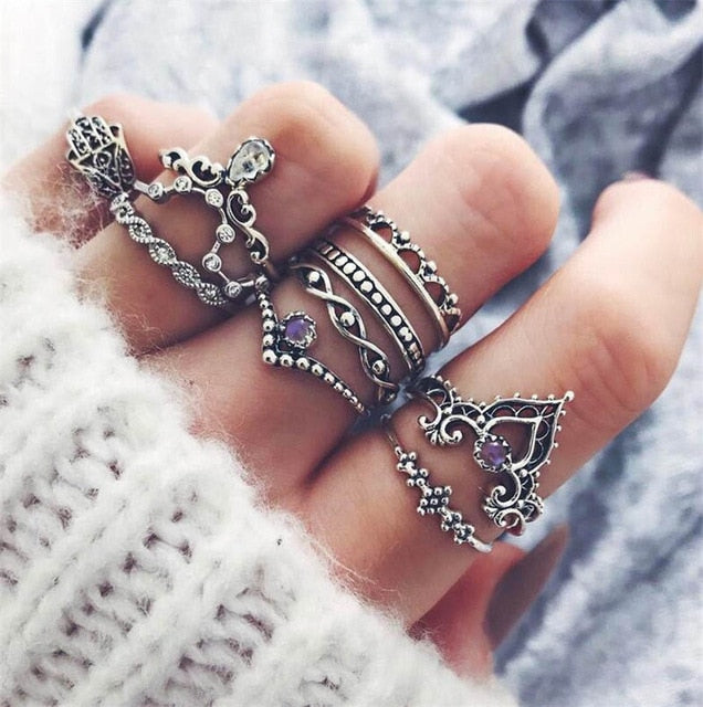 Gypsy Styled Adjustable Rings